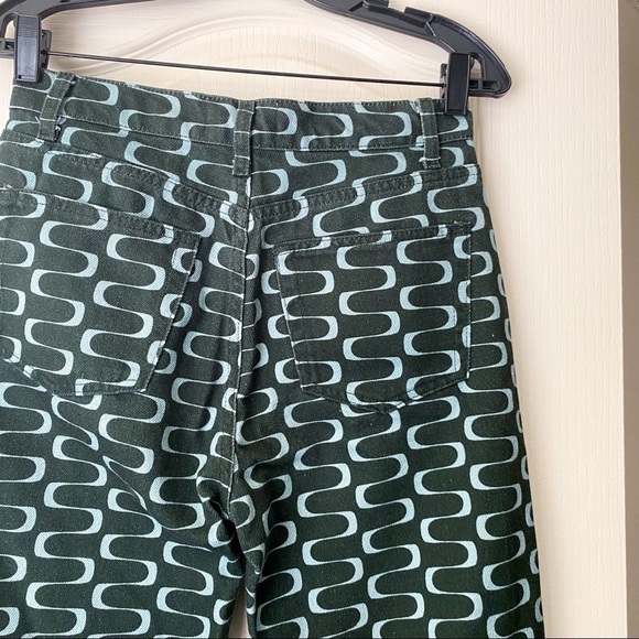 Reformation Jeans Mod High Rise Straight Squiggles Venture 27 GUC - Picture 6 of 7